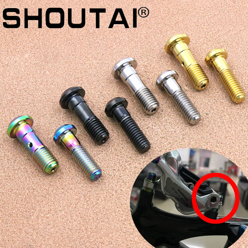 Brake Pads Bike - MTB klem rem cakram Titanium, paduan