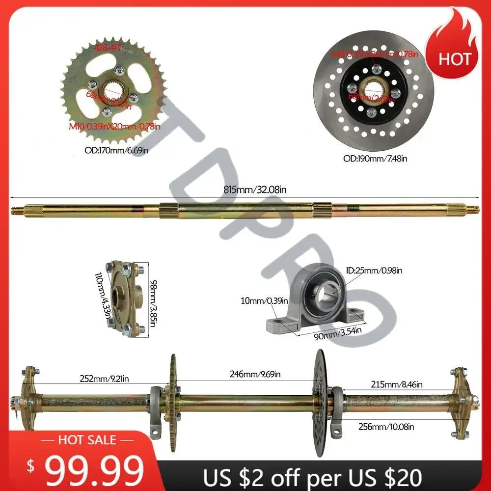 TDPRO Kit poros belakang Go Ka - Brake Rotor ulasan dan harga