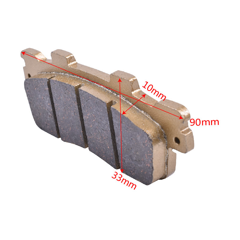 Bantalan rem belakang sepeda M - Brake Pads Bike ulasan dan harga